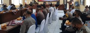 Menjelang Ops Lilin, Polres Pekalongan Kota Gelar Rapat Koordinasi Lintas Sektoral