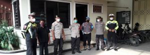 Polsek Pekalongan Utara Lakukan Pengamanan Dan Himbau Prokes di Rumah Ibadah Bethel Maranata.