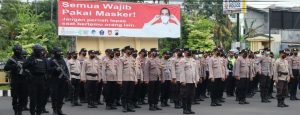 Antisipasi Gangguan Keamanan, Polres Pekalongan Kota Gelar Apel Bersama Pengamanan Malam Tahun Baru