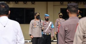 Awal Tahun Baru 2022, Kapolres Pekalongan Kota Ajak Anggota Jaga Nama Baik Institusi Polri