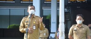 Gelar Apel Pagi Awal Tahun 2022, Bupati Batang Minta ASN Tingkatkan Kinerja