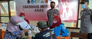 Tetap Konsisten, Vaksinasi Merdeka Anak Usia 6 – 11 Tahun Terus Digelorakan Di Seluruh Wilayah Kab. Pekalongan Setiap Harinya