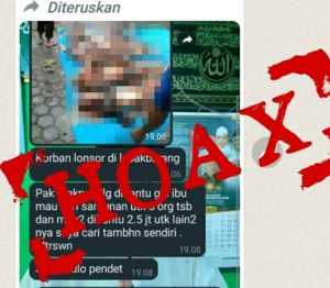 Polisi Pastikan Isu Di Medsos Korban Bencana Alam Tanah Longsor Di Lebakbarang Hoax