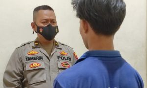 Polisi Amankan Pelaku Pencurian Handphone Saat Berada Dirumahnya