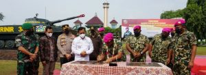 Dankormar Mayjen TNI suhartono bersama Forkopimda Batang meresmikan Monumen Perjuangan
