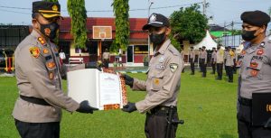 Peringati HUT ke-41 Satpam, Ini Yang Disampaikan Kapolres Batang 