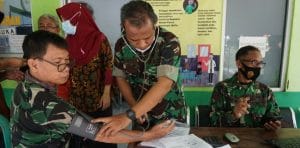 Vaksin Booster Mulai Diberikan Ke Anggota Kodim 0736/Batang Dan Jajaran