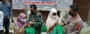 Peringati Hari Pers Nasional Th 2022, Kapolres Pekalongan Kota Bersama Forkopimda Baksos Di TPA Dan Tinjau Lokasi Banjir.