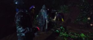 Jalan Dukuh Palugutan Desa Banteng Tersono Tertutup Material Longsor