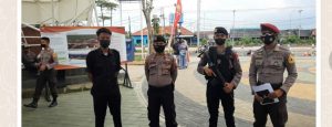 Mencegah Gangguan Kamtibmas, Personel Samapta Polres Pekalongan Kota Intensifkan patroli, Himbau Warga Patuhi Prokes Cegah Covid-19
