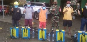 Penyemprotan Cairan Disinfektan Kembali Di Gencarkan