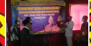 Kades Gebangkerep Lantik Kadus Ketagihan dan Kadus Santriurip