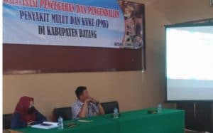Kewaspadaan PMK, Agar Tidak Memasuk Kabupaten Batang.