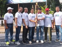 Peringati HUT Ke -25 Kementerian BUMN Gelar Jalan Sehat Di Kabupaten Batang