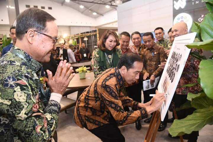 Presiden Jokowi dorong pengusaha meubel