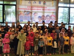 PT Aquila Transindo Utama, PT Alpha Trans Logistic, dan PT Gurita Lintas Samudera Berbagi Bakti Pendidikan dan Buka Puasa Bersama Anak-Anak Nelayan