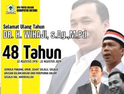 Mantan Bupati Batang DR. H. Wihaji Rayakan Ulang Tahun ke-48 dengan Kado Spesial