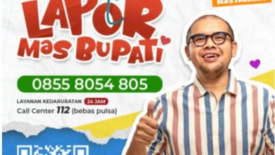 Bupati Batang Luncurkan Portal Aduan “Lapor Mas Bupati” Demi Tingkatkan Pelayanan Publik