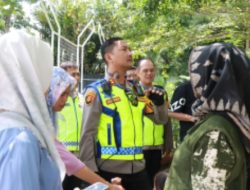 AKBP Edi Rahmat Pantau Langsung Lokasi Wisata di Batang Saat Arus Mudik