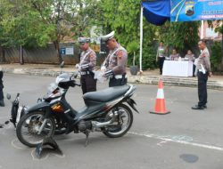 Asah Kemampuan Polantas Olah TPTKP Kecelakaan Digelar di Batang