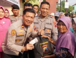 Sambut HUT ke-79 Bhayangkara, Warga Serbu Bazar Murah Polres Batang