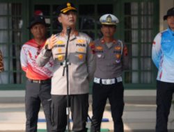 Kapolres Bakar Semangat Paskibraka Batang Jelang HUT ke-80 RI