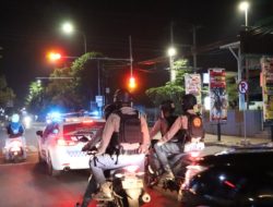 Kapolres Pekalongan Kota Pimpin Patroli Skala Besar Gabungan TNI – Polri dan Warga