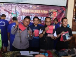Sembilan Tersangka Diamankan Jajaran Satreskrim Polres Pekalongan Kota