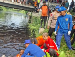 Seorang Wanita Berhasil Dievakuasi Polres Pekalongan Kota dan Tim SAR Gabungan