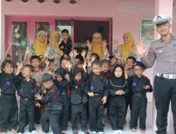 Satlantas Polres Pekalongan Edukasi Siswa TK Kemala Bhayangkari