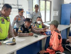 Inspeksi Terminal! Ini Yang Dilakukan Satgas Ops Keselamatan Candi Polres Pekalongan Kota.