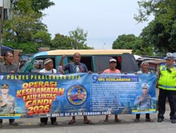 Polres Pekalongan Kota Sapa Pengemudi Angkutan Umum