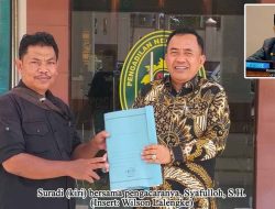 Belum Dibayar PUPR, Warga Suka Baru Lampung Selatan Daftarkan Eksekusi ke PN Kalianda