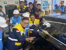 Cek SPKLU di Rest Area Batang, Wamen ESDM Pastikan Layanan Siap Layani Pemudik