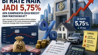 Rupiah Melemah, BI Rate Naik 100 Basis Poin dalam Dua Bulan, Apa Dampaknya?