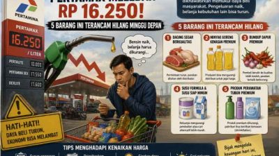 Harga Pertamax Tembus Rp16.250 per Liter, Benarkah 5 Barang Kebutuhan Ini Terancam Langka?