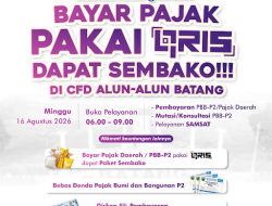 CFD Alun-Alun Batang 16 Agustus 2026: Bayar Pajak via QRIS, Ada Sembako dan Hadiah