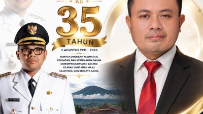 Pimpinan Media Mphnews Ucapkan Selamat Ulang Tahun kepada Bupati Batang M Faiz Kurniawan  Memasuki Usia 35 Tahun