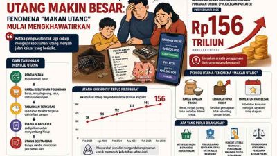 Penghasilan Habis untuk Bertahan Hidup, Utang Jadi Andalan: Alarm Bahaya Finansial Rumah Tangga