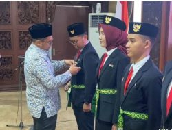Duta Pancasila Paskibraka Batang Dilantik, Diminta Aktif Kenalkan Nilai Pancasila ke Sekolah